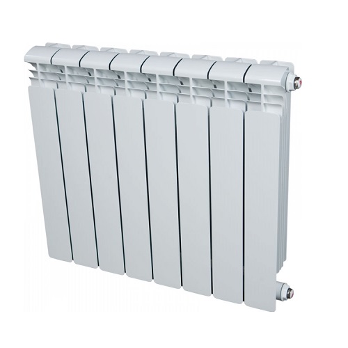 Радиатор алюминиевый RIFAR Alum 500 - 10 секций (подключение боковое, цвет белый)
