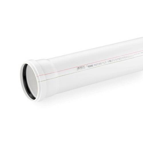 Труба для внутренней канализации REHAU RAUPIANO Plus - D40x1.8 мм, длина 2000 мм (цвет белый)