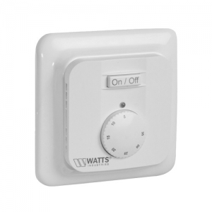 Термостат комнатный WATTS EFHT-BASIC (для теплых полов, с нормально-закрытыми сервоприводами, 230В)