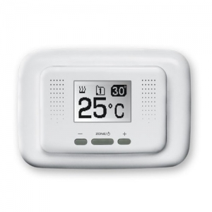 Терморегулятор для теплого пола электронный Национальный комфорт ТР 730 (цвет белый)