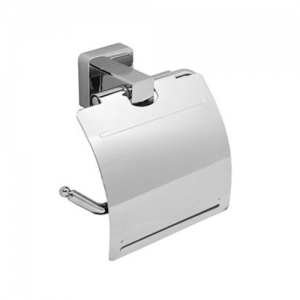 Держатель туалетной бумаги с крышкой WasserKRAFT Lippe K-6525 (цвет хром)