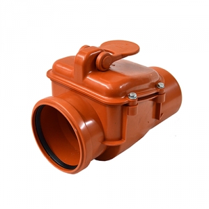 Клапан обратный для наружной канализации AQUER НПВХ - 50