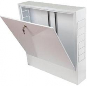 Шкаф распределительный накладной GROTA ШРН - 691x454x120 мм (с накладной дверцей)