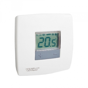 Термостат комнатный WATTS BELUX DIGITAL (цифровой, с термистором, регулировка 5-35°C, 230В)