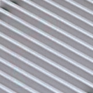 Решетка рулонная Mohlenhoff шириной 180 мм, цвет натуральный алюминий (лист)