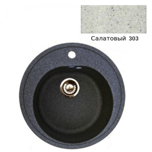 Мойка кухонная гранитная Ulgran U-101 (цвет салатовый, код 303)