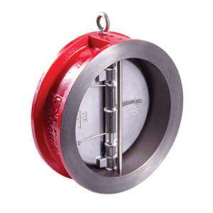 Клапан обратный межфланцевый RUSHWORK - Ду80 (ф/ф, PN16, Tmax 110°C, затворки нерж.сталь)