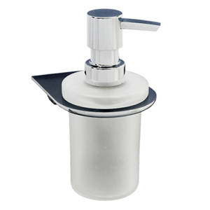 Дозатор жидкого мыла WasserKRAFT Kammel K-8399 (матовое стекло, хром)