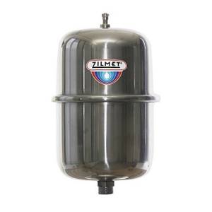 Гидроаккумулятор настенный вертикальный Zilmet INOX-PRO - 18 л. (с несменной мембраной)