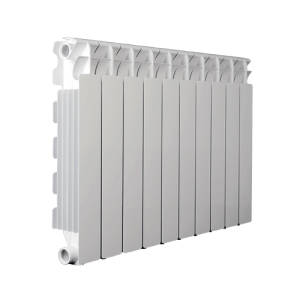 Радиатор алюминиевый Fondital CALIDOR SUPER B4 350x100 - 6 секции (подключение боковое, цвет белый)