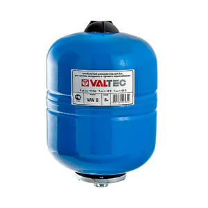 Гидроаккумулятор VALTEC VT.AV.B - 8л. (вертикальный, со сменной мембраной)