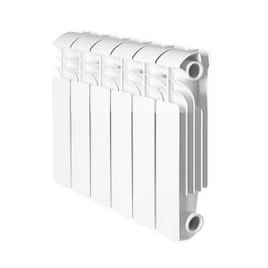 Радиатор алюминиевый GLOBAL ISEO 350 - 8 секций (подключение боковое, цвет белый)