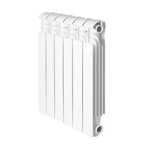Радиатор алюминиевый GLOBAL ISEO 500 - 6 секций (подключение боковое, цвет белый)