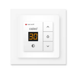 Терморегулятор для теплого пола электронный Caleo 720 (с адаптерами, цвет белый)