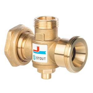 Клапан термостатический смесительный STOUT - 1