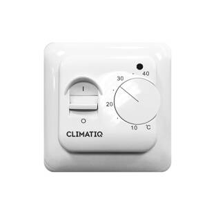 Терморегулятор механический IQWATT CLIMATIQ BT (цвет белый)