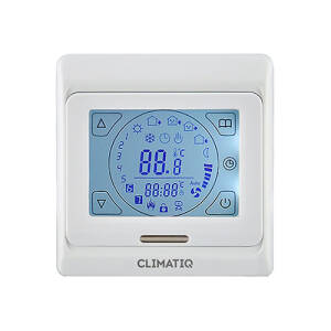 Терморегулятор электронный IQWATT CLIMATIQ ST (программируемый, цвет белый)