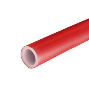 Труба из сшитого полиэтилена РОСТерм - 16x2.0 (PE-Xb/EVOH, PN10, Tmax 95°C, бухта 200м цвет красный)