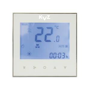 Термостат комнатный для внутрипольных конвекторов KVZ KT-211 (программируемый с WiFi, цвет белый)