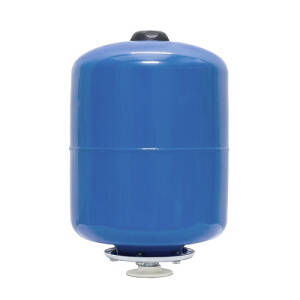 Гидроаккумулятор вертикальный синий Zilmet ULTRA-PRO - 19л. (PN10, мемб.бутил, фланец стальной)
