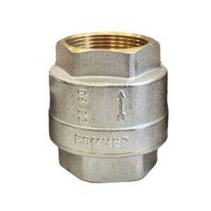 Клапан обратный ROMMER RVC-0001 - 3/4" (ВР/ВР, PN40, Tmax 120°C, с металлическим седлом)
