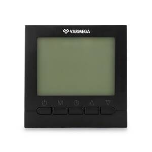 Термостат комнатный электронный Varmega VRG-P25 (цвет черный)