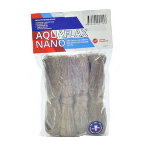 Лен сантехнический СантехМастерГель Aquaflax nano, набор из 4 кос по 50 г. (в полиэтиленовом пакете)