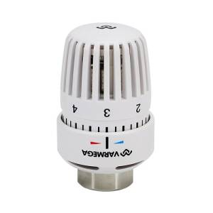 Головка термостатическая Varmega VM110 - M30x1.5 (регулировка 6-28°C, цвет белый)