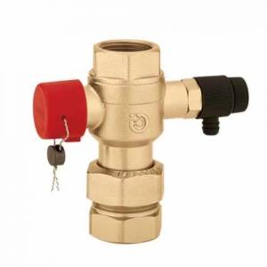 Кран запорный для расширительных баков Caleffi 558 - 3/4