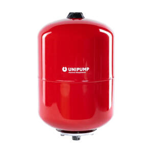 Расширительный бак UNIPUMP РП 24Н (вертикальный, настенный, с фланцем из нержавеющей стали)