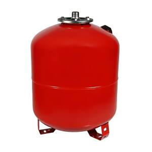 Расширительный бак UNIPUMP V100 (вертикальный, напольный, с фланцем из оцинкованной стали)