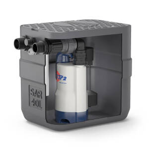 Установка канализационная Pedrollo SAR 40-TRITUS TX - 0,55 кВт (Qmax 90 л/мин, Hmax 12 м)