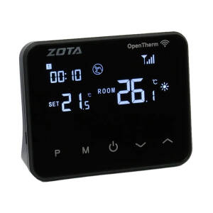 Термостат комнатный ZOTA ZT-20H OT+ (проводной, с функцией OpenTherm, для отопительных систем)