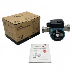 Изображение Насос циркуляционный Wester WCP 25-60N (0,093 кВт, Hmax 6 м, Qmax 50 л/мин, 1х230В) 4