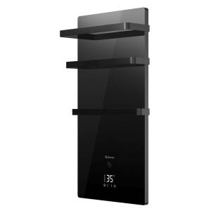 Изображение Полотенцесушитель электрический Thermex HERZ - 900x471 мм (цвет черный) 5