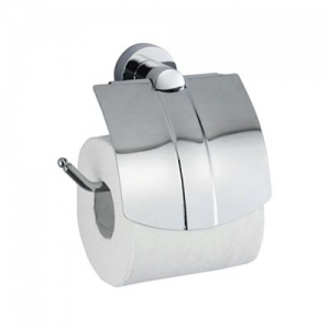 Держатель туалетной бумаги с крышкой WasserKRAFT Donau K-9425 (цвет хром)