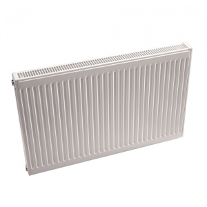 Радиатор панельный профильный ELSEN KOMPAKT тип 33 - 600x400 мм (боковое подключение, цвет белый)