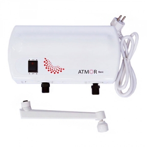Водонагреватель электрический проточный ATMOR Basic 3500 (с изливом)