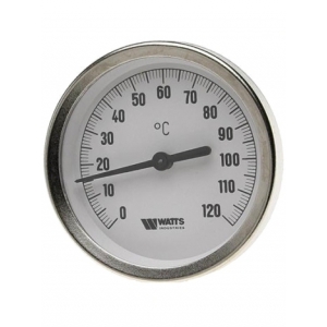 Термометр биметаллический аксиальный WATTS F+R801 OR - 1/2