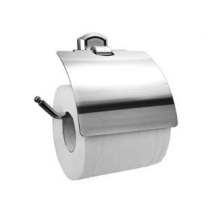 Держатель туалетной бумаги с крышкой WasserKRAFT Oder K-3025 (цвет хром)