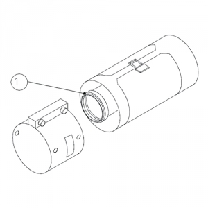 Труба с ревизионным отверстием для дымохода Protherm D60/100 мм (для ГЕПАРД 2015, ПАНТЕРА)